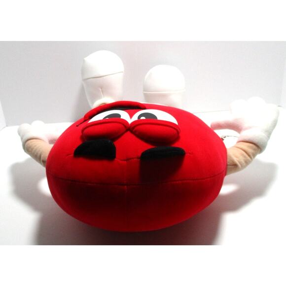 M & M Mars Plush Red M & M Flexible Arms  Legs 13" High - Picture 4 of 6